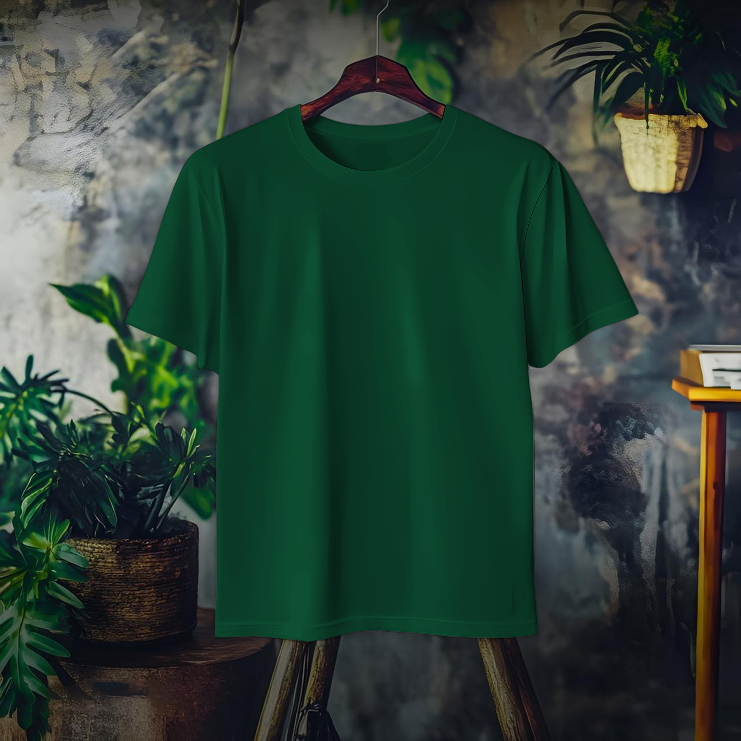 Green Basic Tee