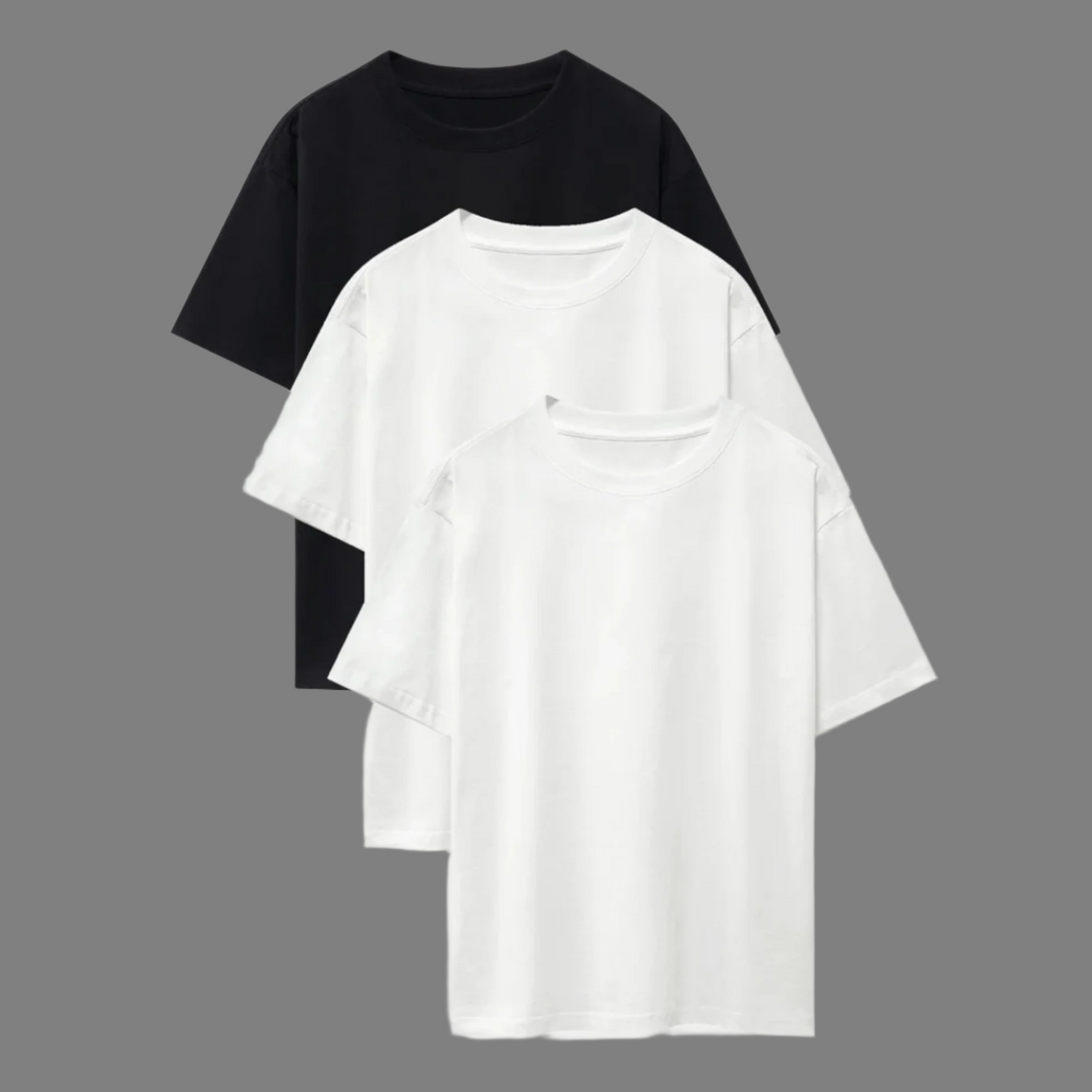 T-BLACK*WHITE*WHITE