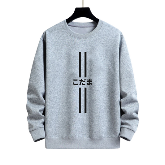 こだまPRINT ASH SWEATSHIRT