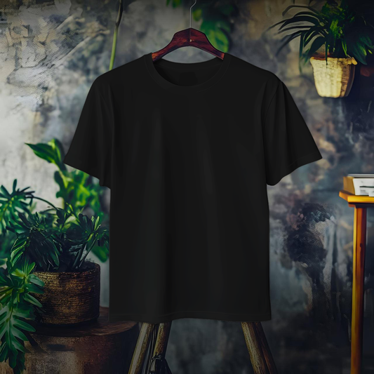 Black Basic Tee