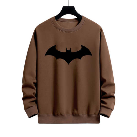 BATMAN PRINT COFFEE SWEATSHIRT