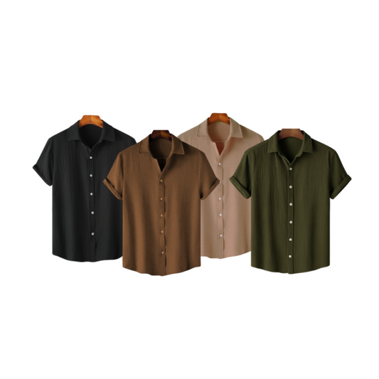 Midnight Crinkle*RUSTIC RUST (H-701)*BEIGE BREEZE (H-710)*OLIVE ALLURE (H-705)
